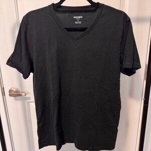 Bonobos Short Sleeve V-Neck T-Shirt - black